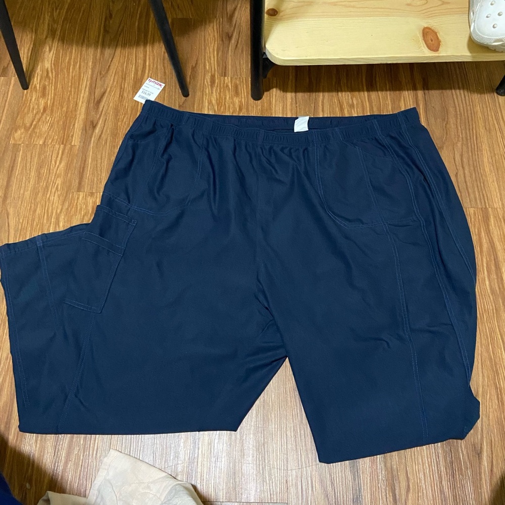 Navy Blue Plus Size 5x Scrub Bottoms